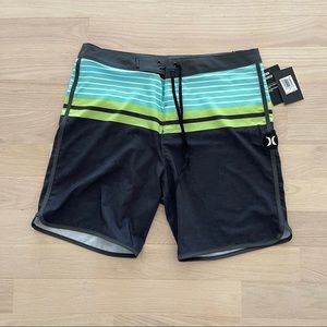 Hurley swim shorts aloha stripes bs board shorts
